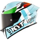 Bukósisak KYT TT-Revo Leopard Replica Tricolore XS