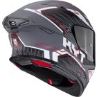 Bukósisak KYT TT-Revo Speeding Matt Szürke/Fekete XS