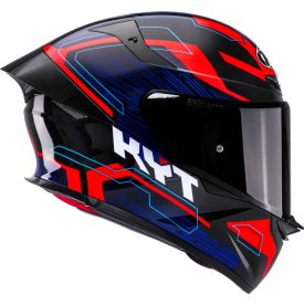 Bukósisak KYT TT-Revo Speeding Fekete/Piros/Kék S