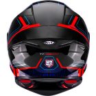 Bukósisak KYT TT-Revo Speeding Fekete/Piros/Kék L